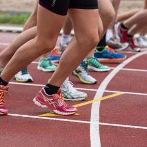 People running