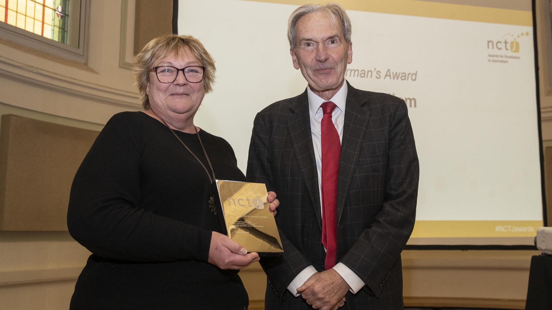 Karen Ballam wins chairman's award