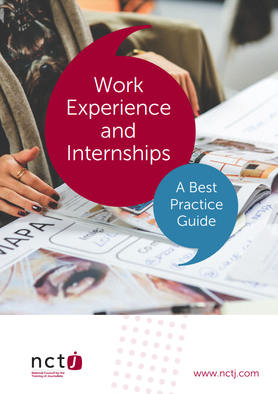 NCTJ publishes work experience best practice guide for employers