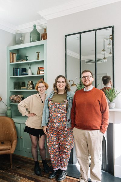 Owen Baxter-Jones, Carly-May Kavanagh and Adam Englebright from The Brighton Seagull