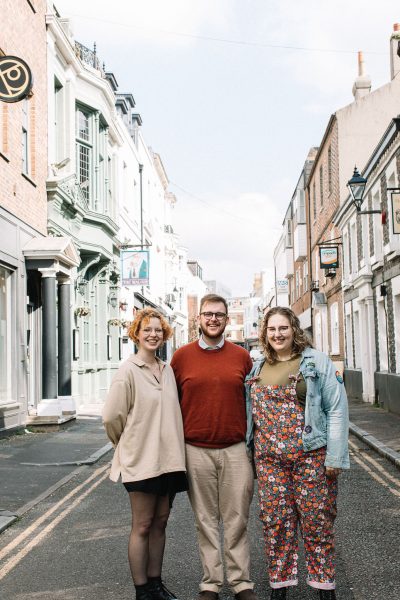 Owen Baxter-Jones, Carly-May Kavanagh and Adam Englebright, the team behind The Brighton Seagull.